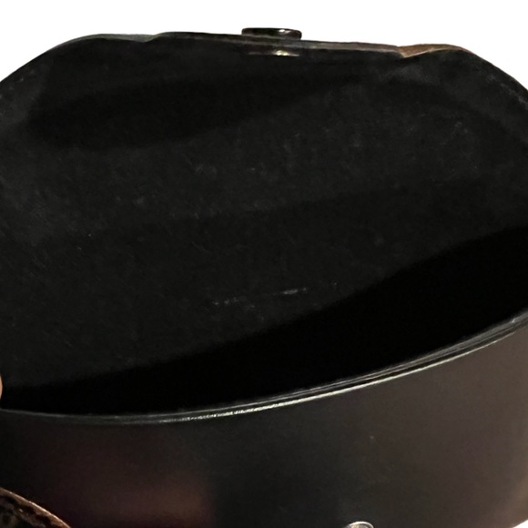 Ray Ban Sunglasses/Glasses CASE ONLY Black with Gold 
Size: OS NWOT - Picture 5 of 6